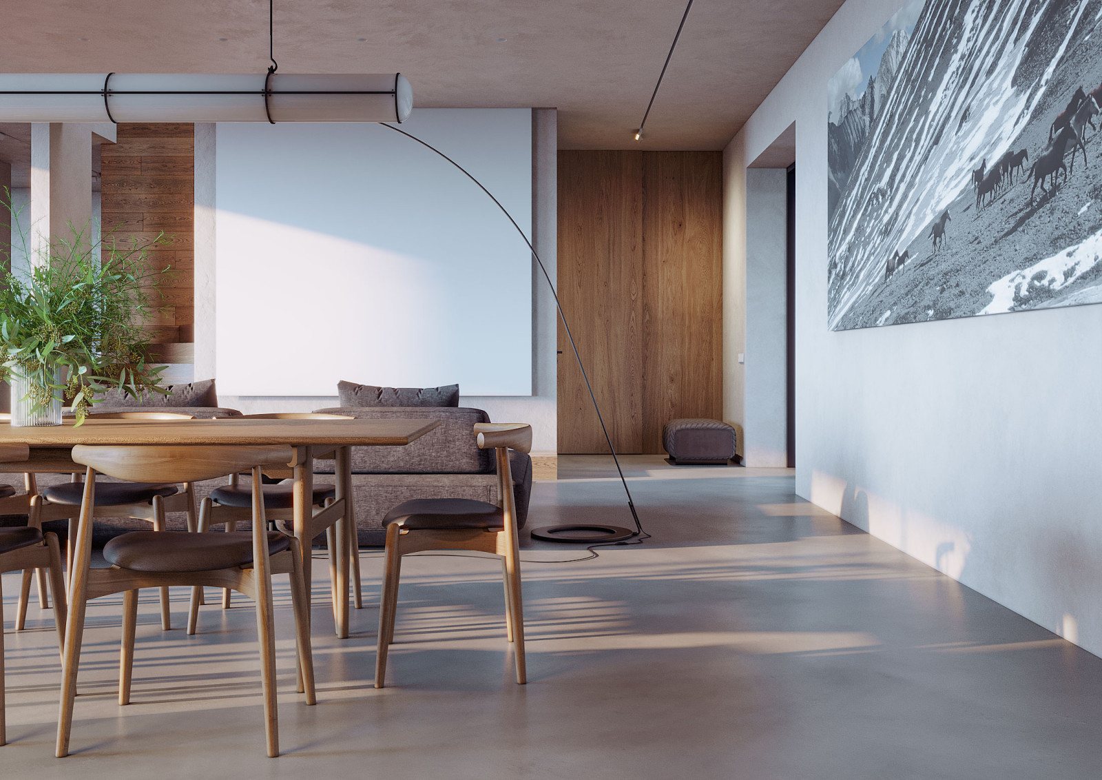 Skandi house interior