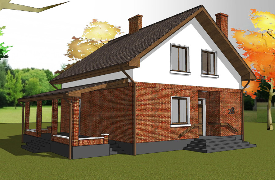 Обложка проекта: Проект дома Бау 35