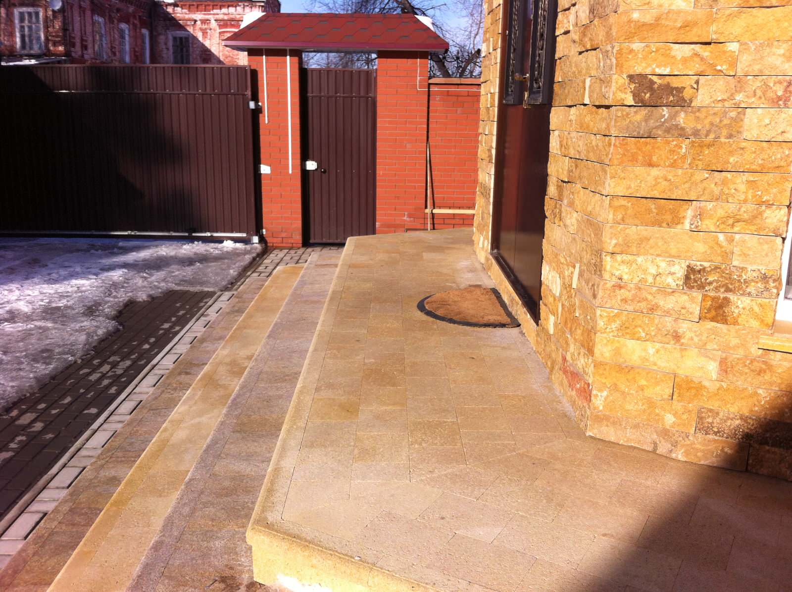 Облицовка дома в городе Сарапул