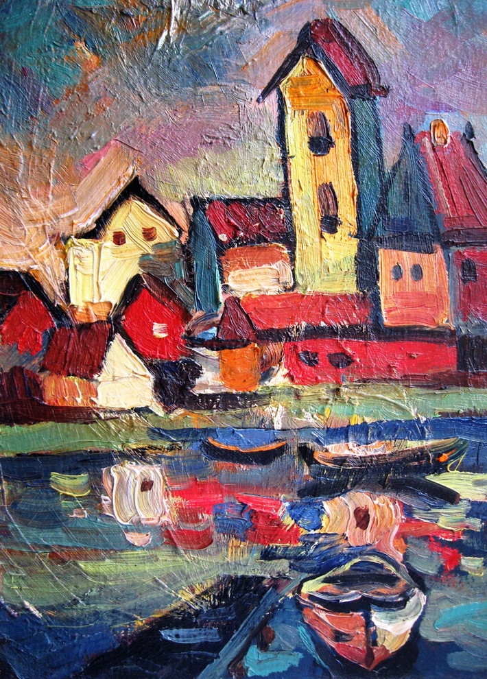 Моя живопись.Масло.