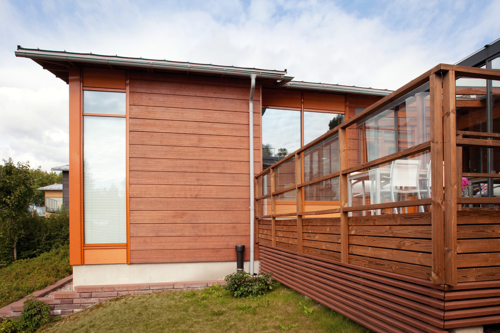 Экстерьер. Покрашенные объекты