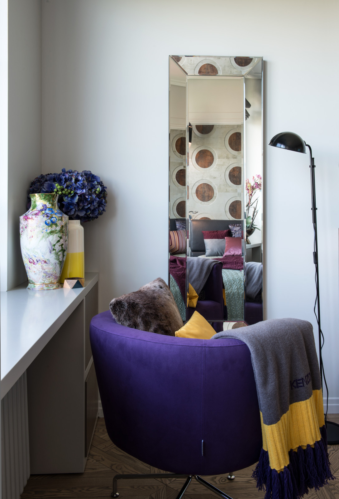 Квартира с панорамными окнами в ЖК "Седьмое небо"