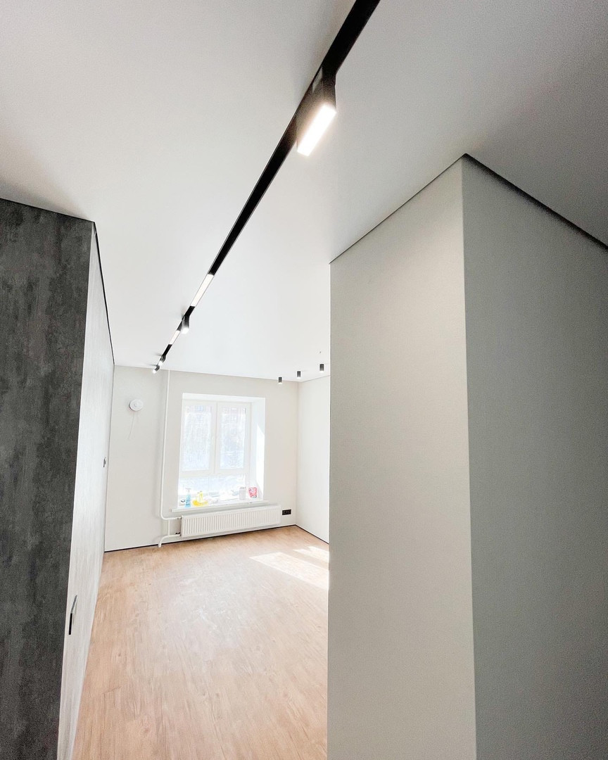 Теневые потолки в ЖК ГринАрт