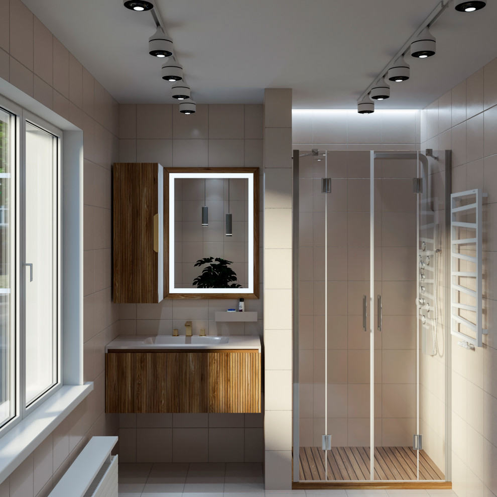 Мебель для ванной комнаты из модифицированной древесины