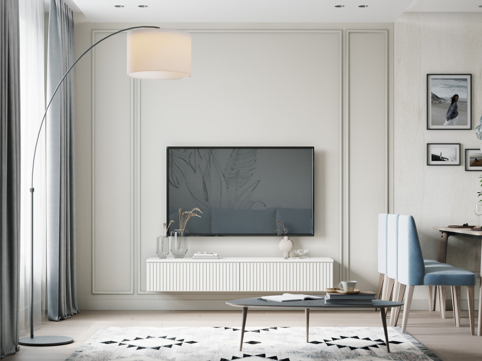 Дизайн-проект квартиры в Москве, 120 кв.м