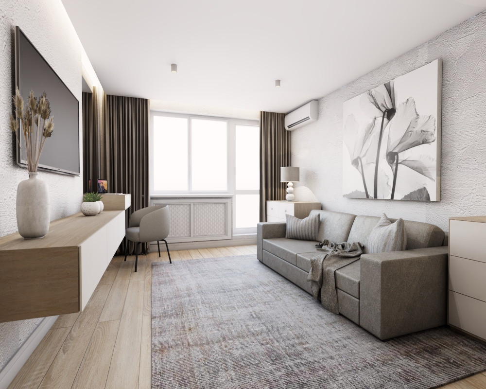 Дизайн интерьера таунхауса