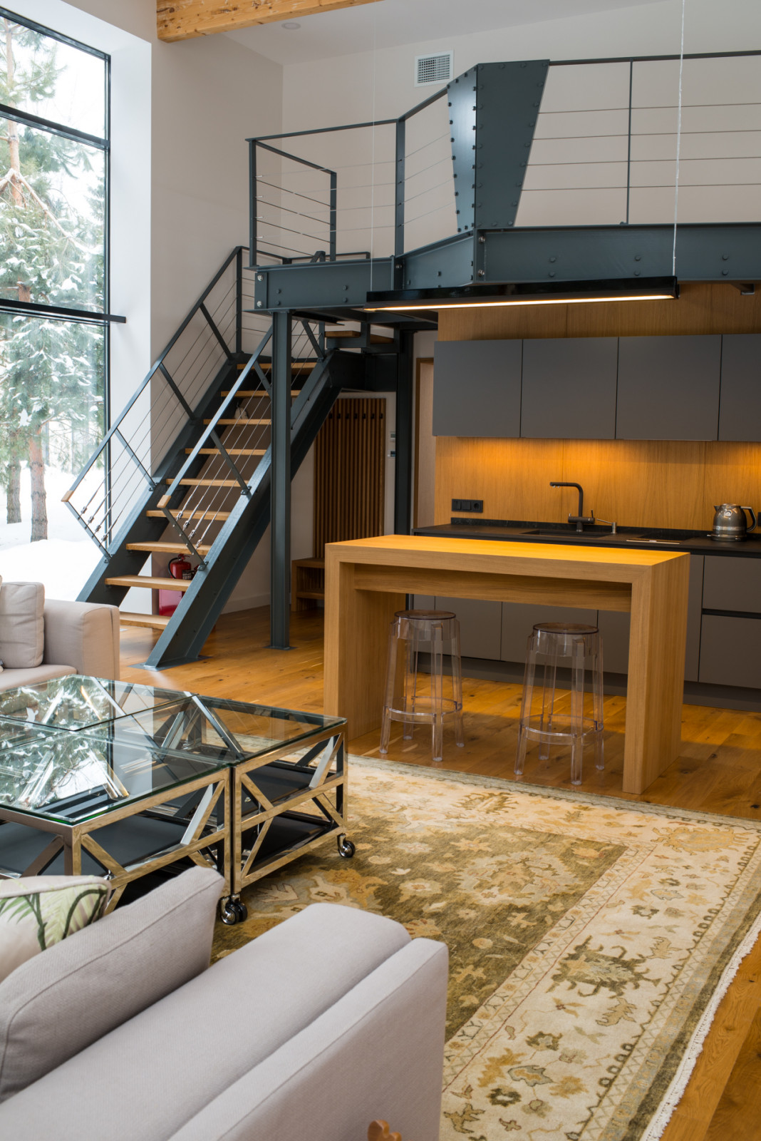 дизайн в стиле лофт