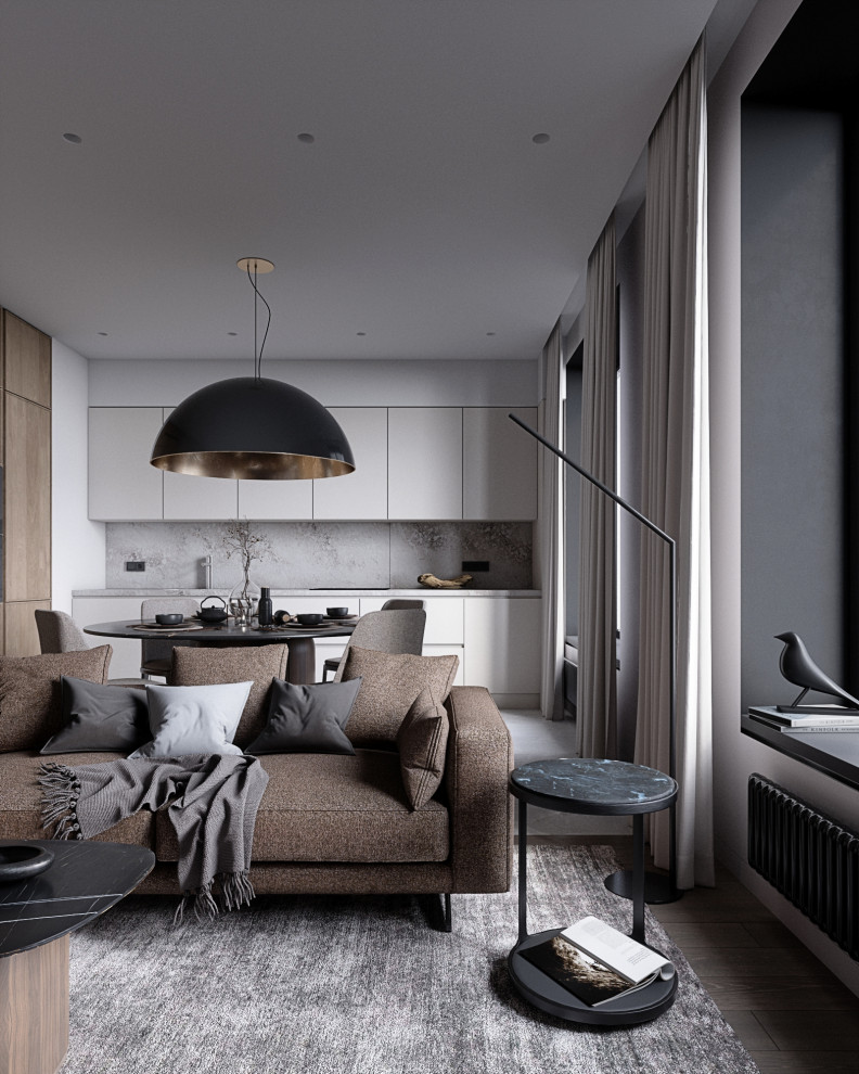 Интерьеры квартиры в ЖК Пресня-Сити