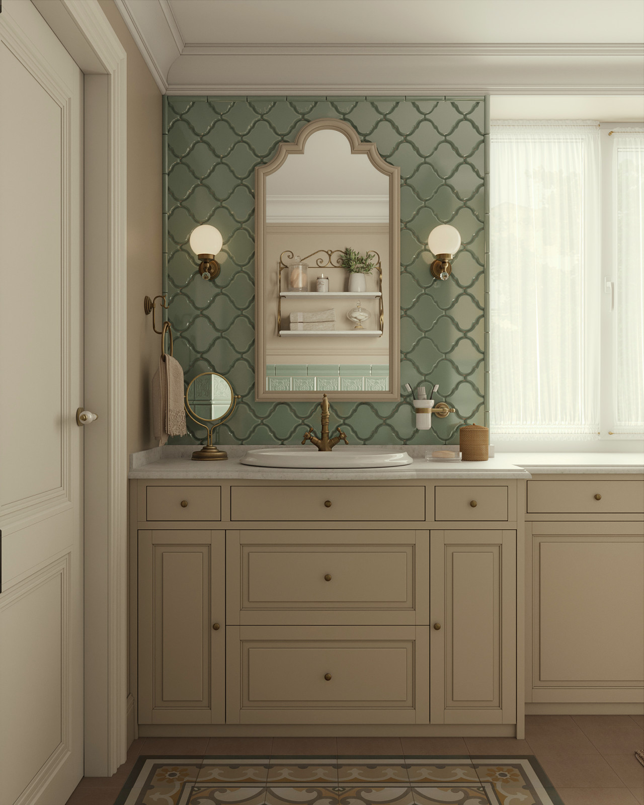 Дом в стиле прованс г. Бирюч (80 кв.м.)