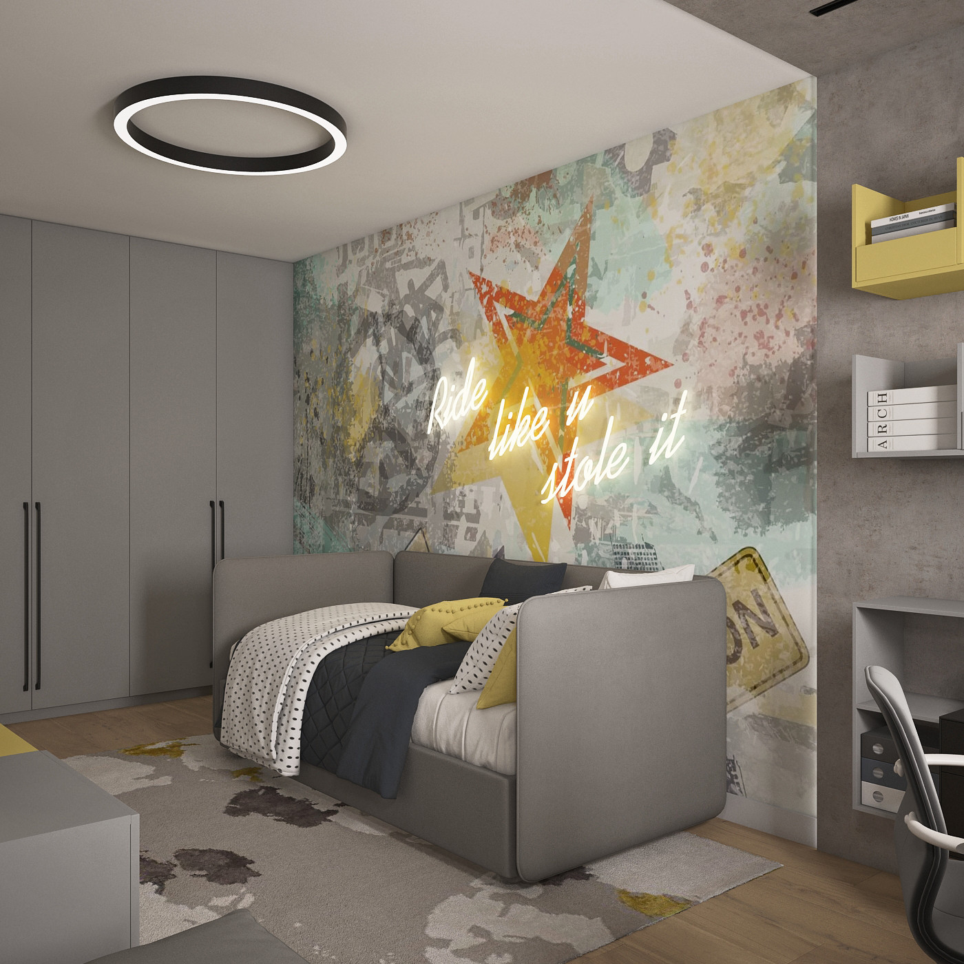 Квартира с двумя детскими для мальчиков