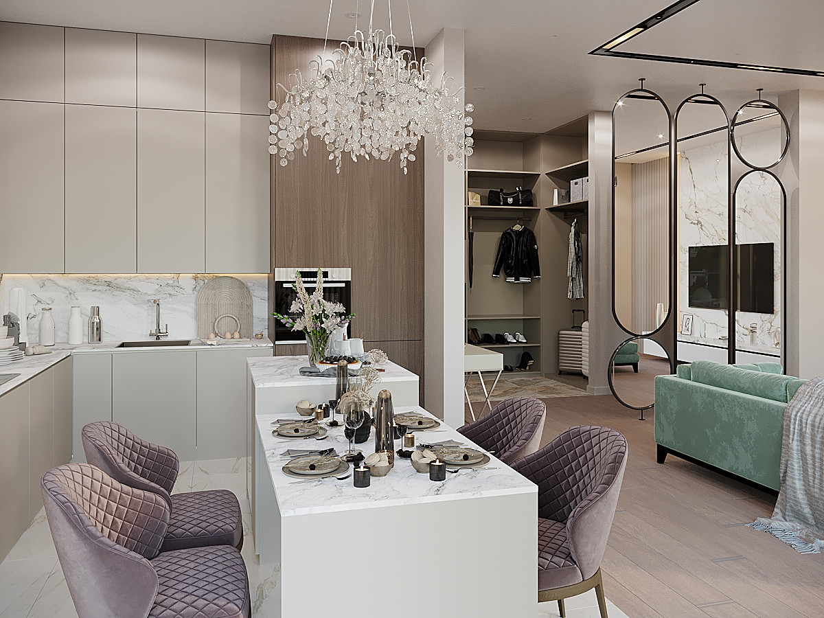 Обложка проекта: Дизайн- проект Бульвар Ибрагимова 94 кв.м