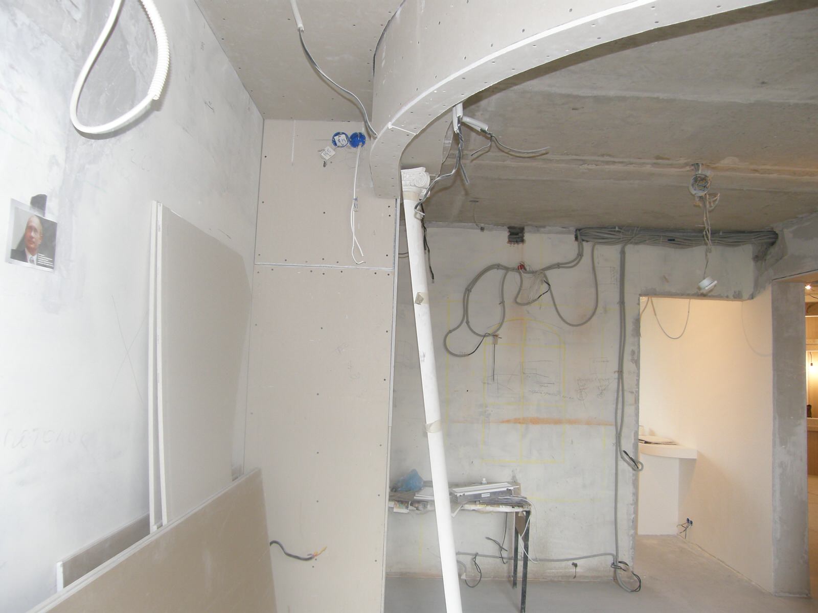 Красногорск, фотографии вовремя проведения строительных и ремонтных работ