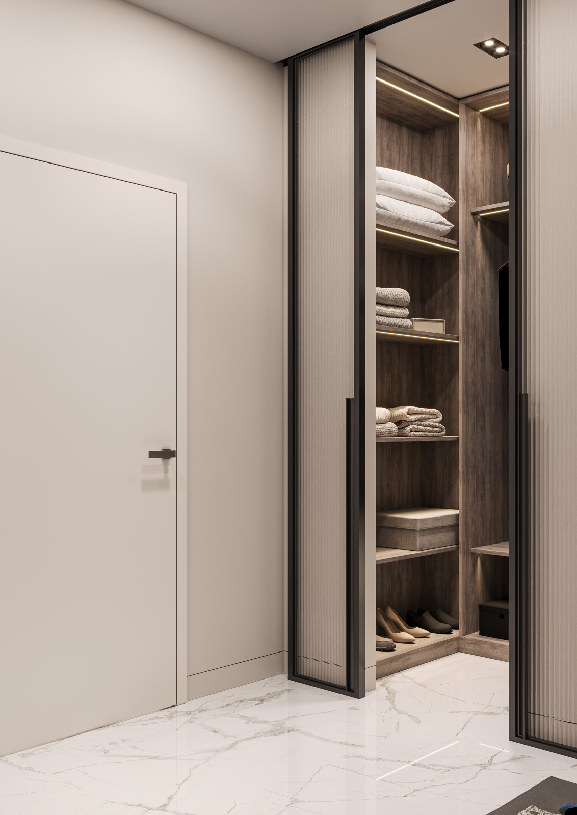 Дизайн проект интерьера  level Нагатинский