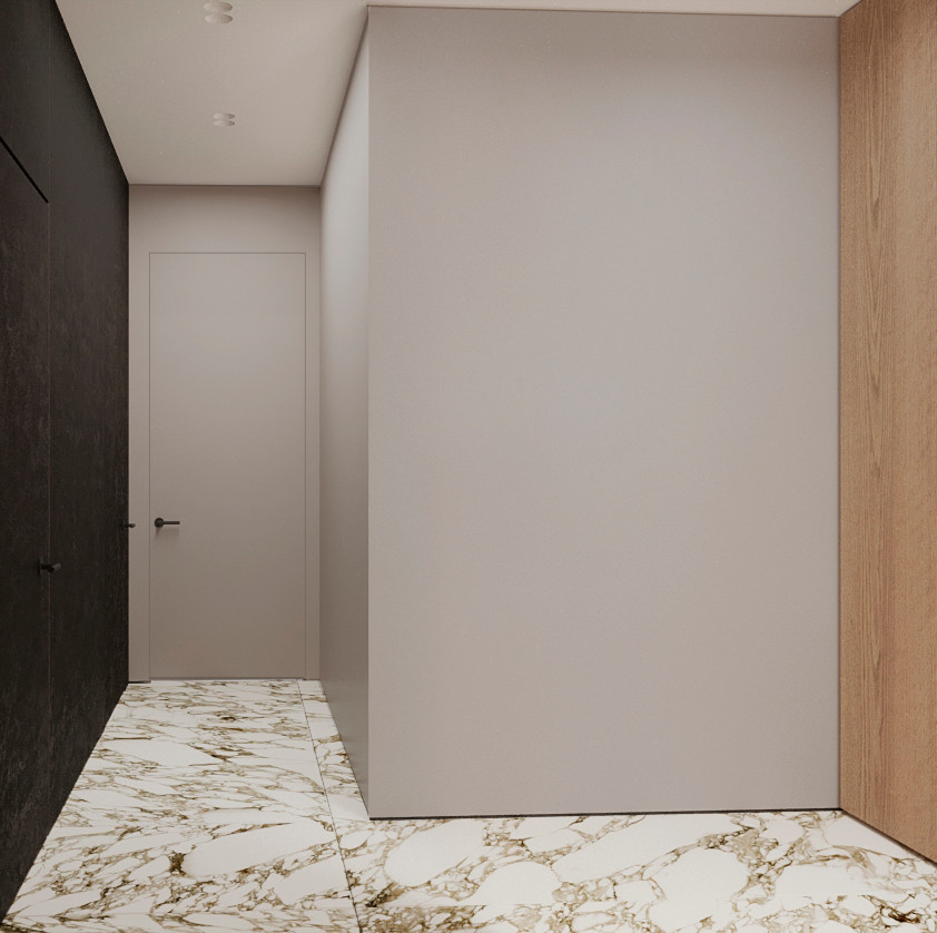 Минималистичный интерьер на Юге Москвы