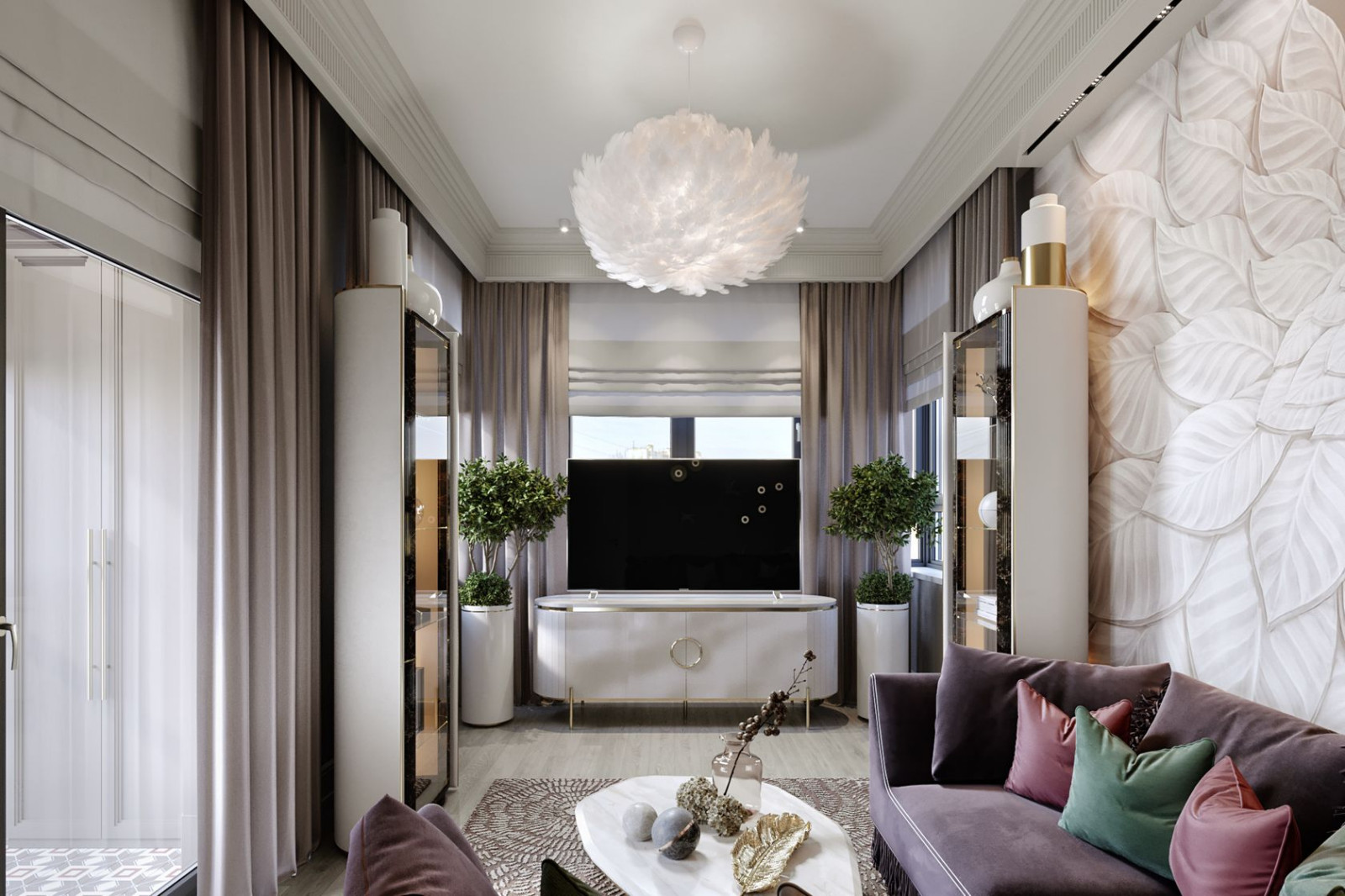 ЖК Счастье на Соколе, гостиная