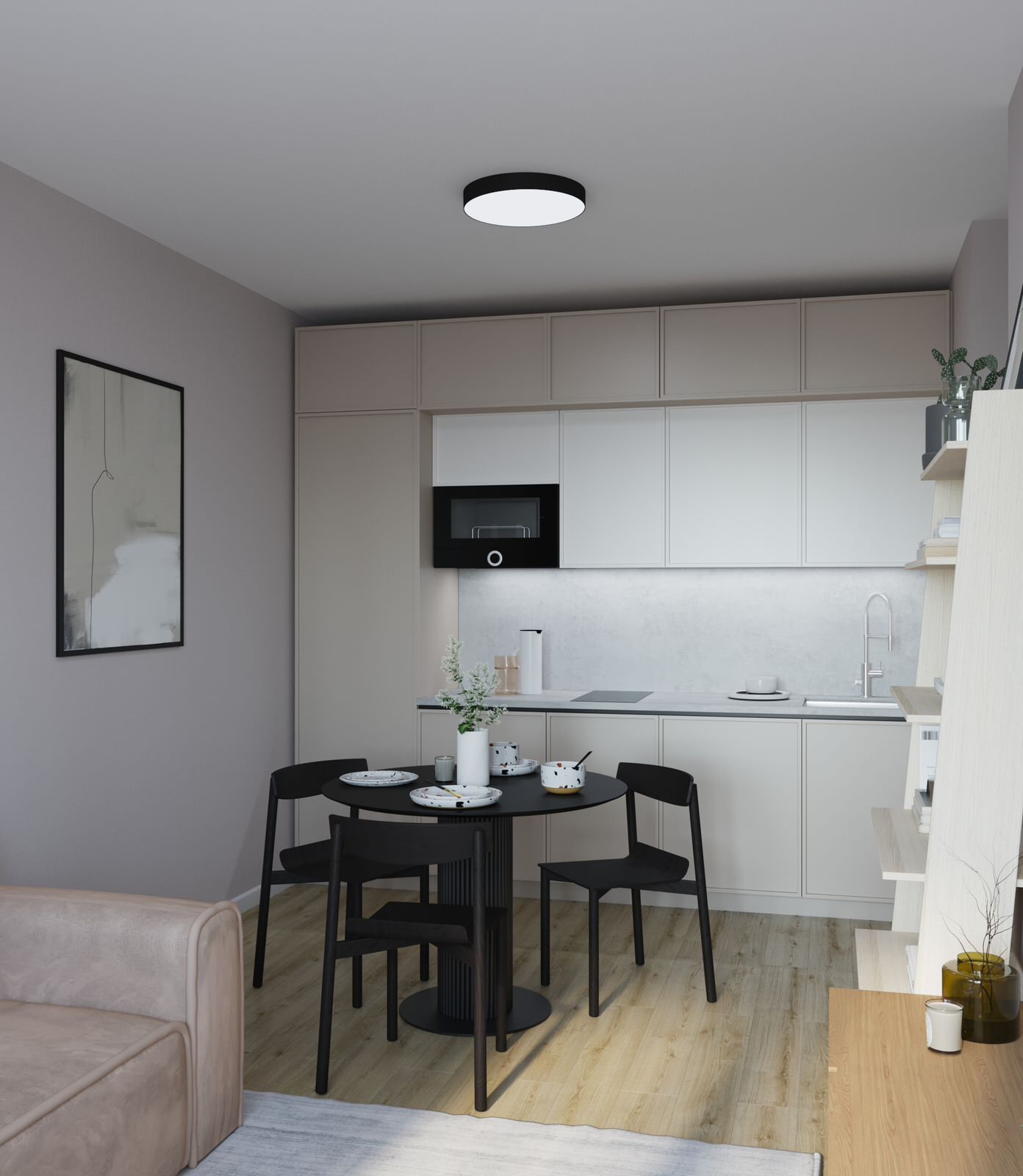 Кухня-гостиная