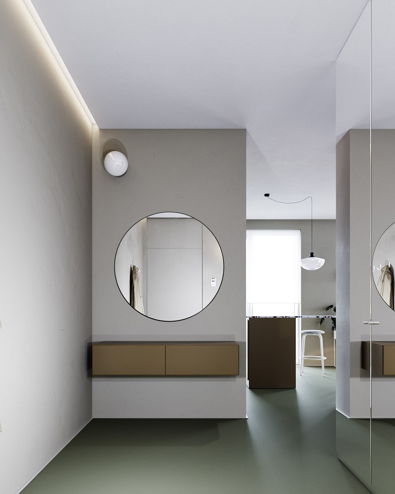 Houzz Украина: Квартира с круговой планировкой