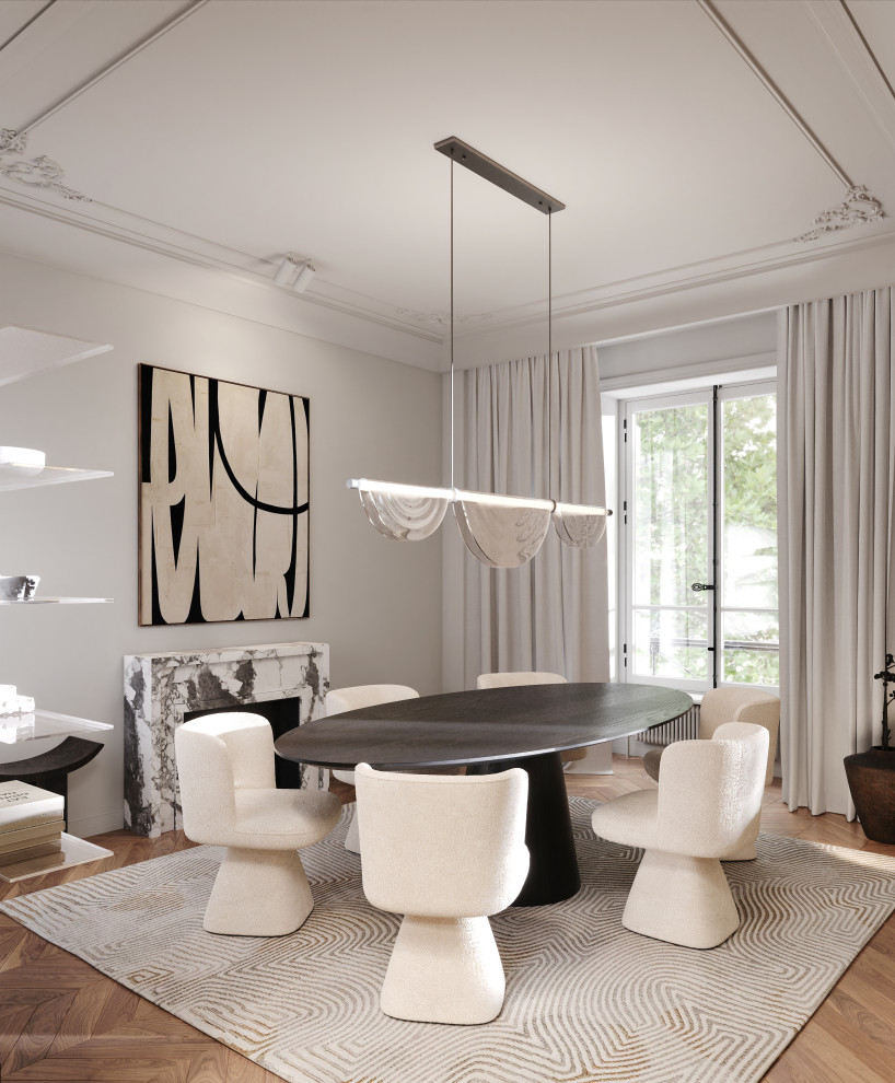 Projet d'intérieurs d'un appartement à Paris