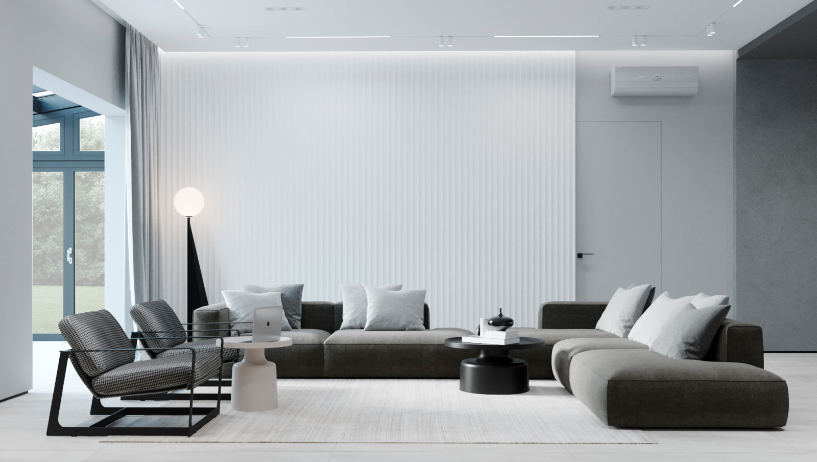 Монохромный минимализм