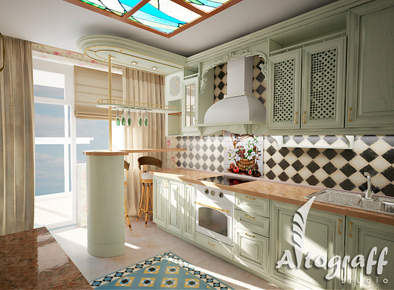 Дизайн двухкомнатной квартиры на Комсомольской