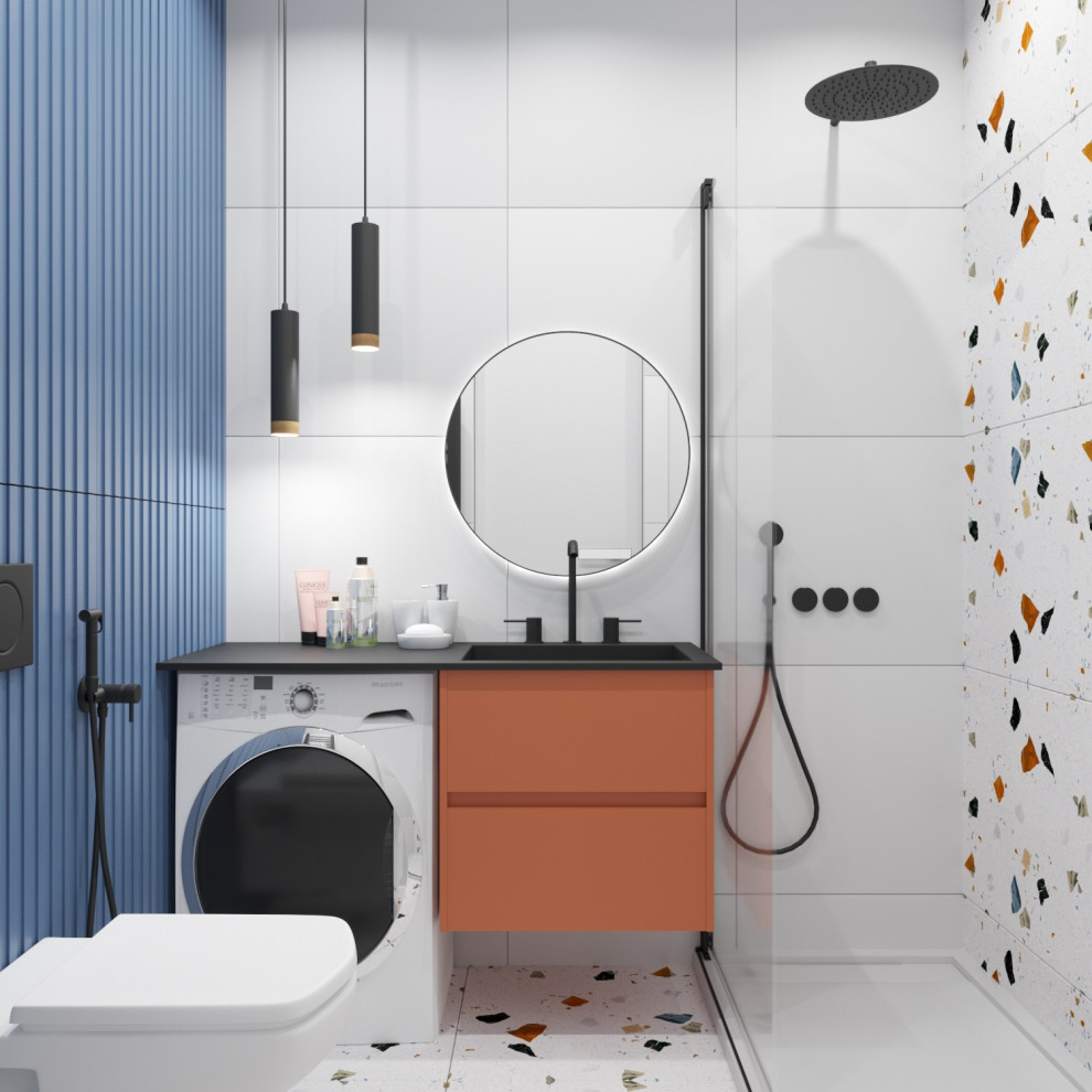 Дизайн интерьера однокомнатной квартиры 33 кв. м ЖК Дубрава