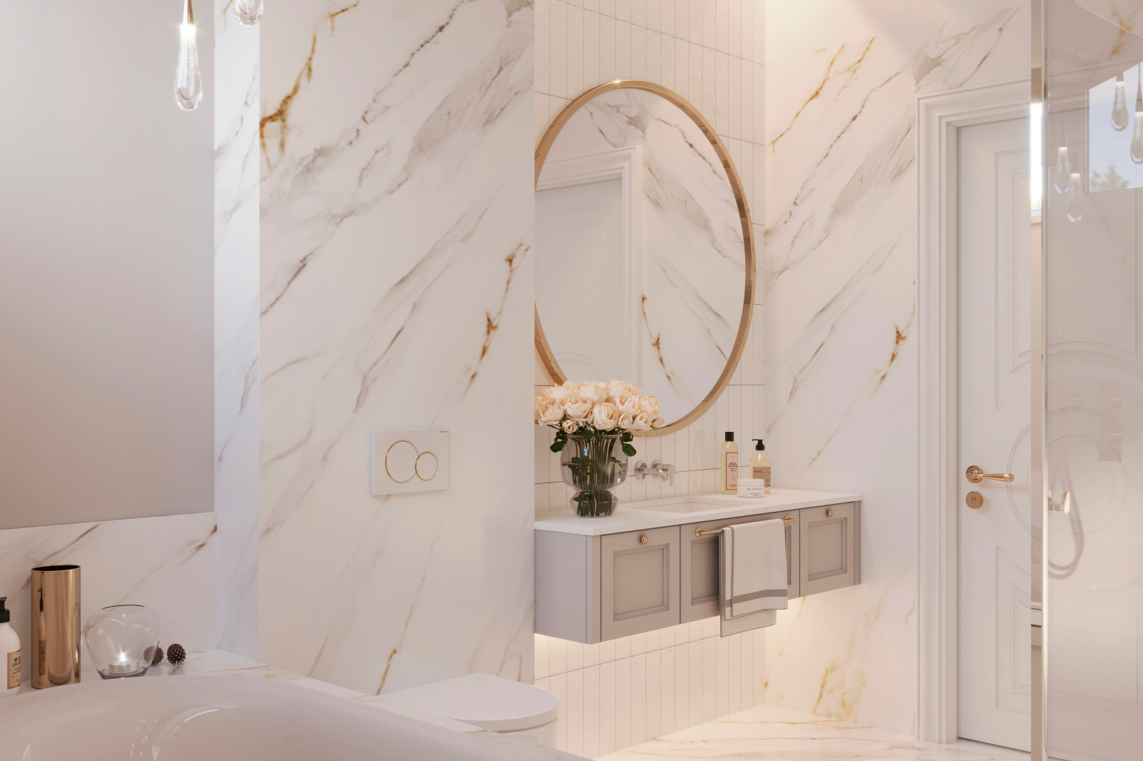 Дизайн-проект загородного дома 239 м2 в Воронеже