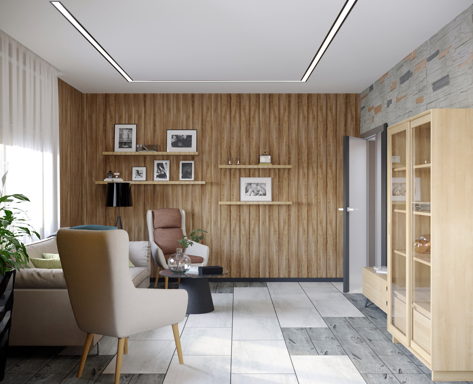 Проект загородного каркасного дома