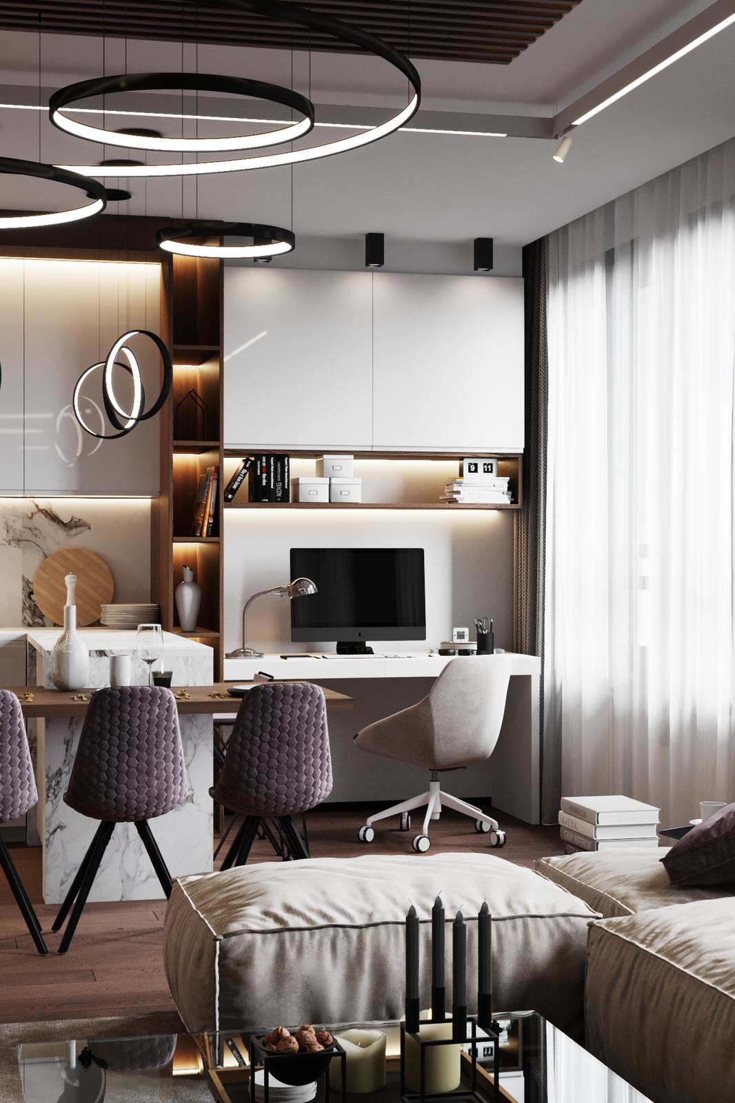 Квартира 76 кв.м. в MID 3