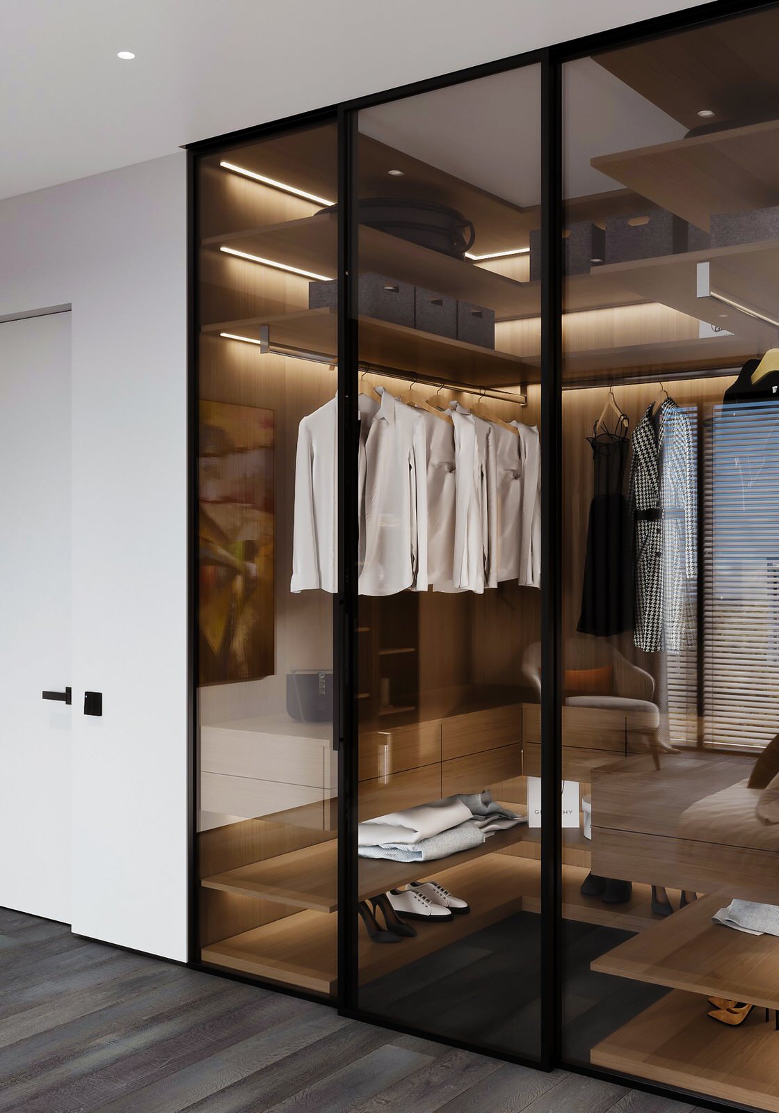 Дизайн квартиры в Москве: спальня