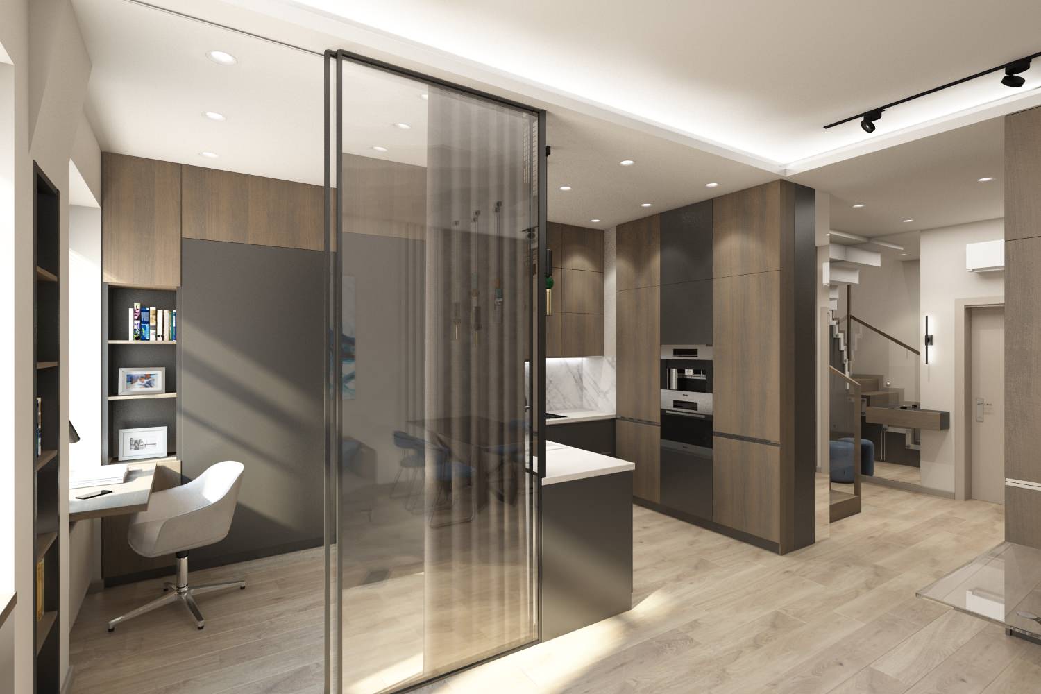 Обложка проекта: квартира в ЖК Росгартен