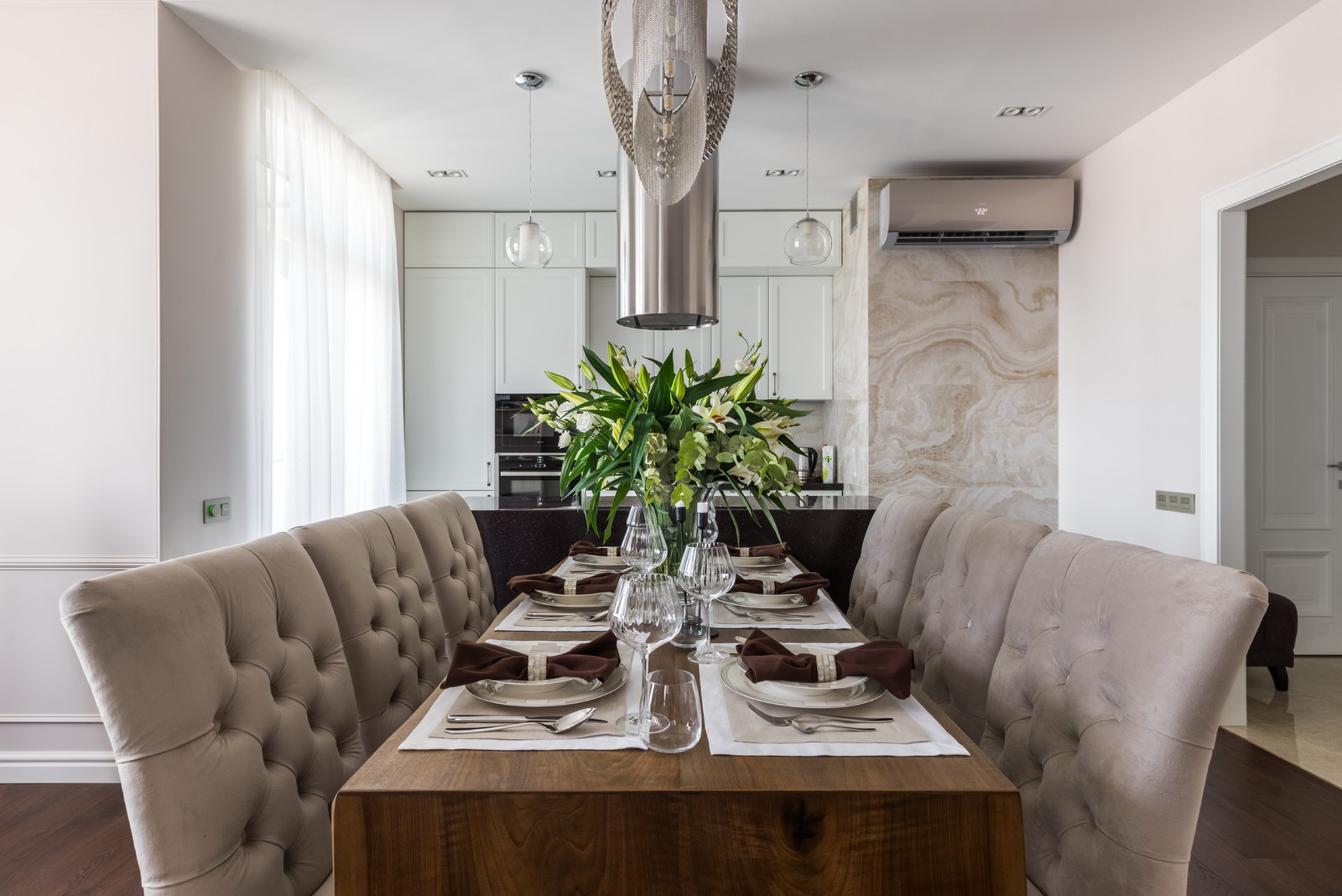 Изысканная квартира в ЖК Времена года