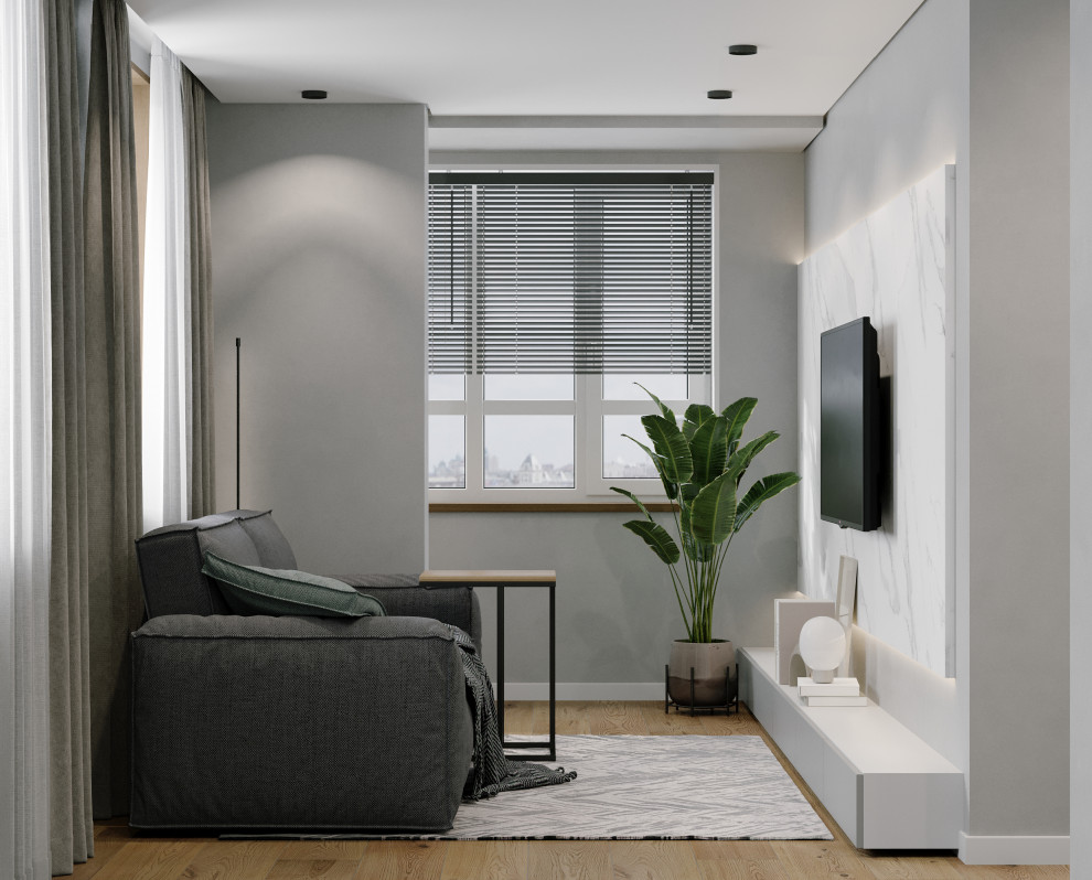 Интерьерное решение квартиры в ЖК "Инновация" - 52,0 кв.м.