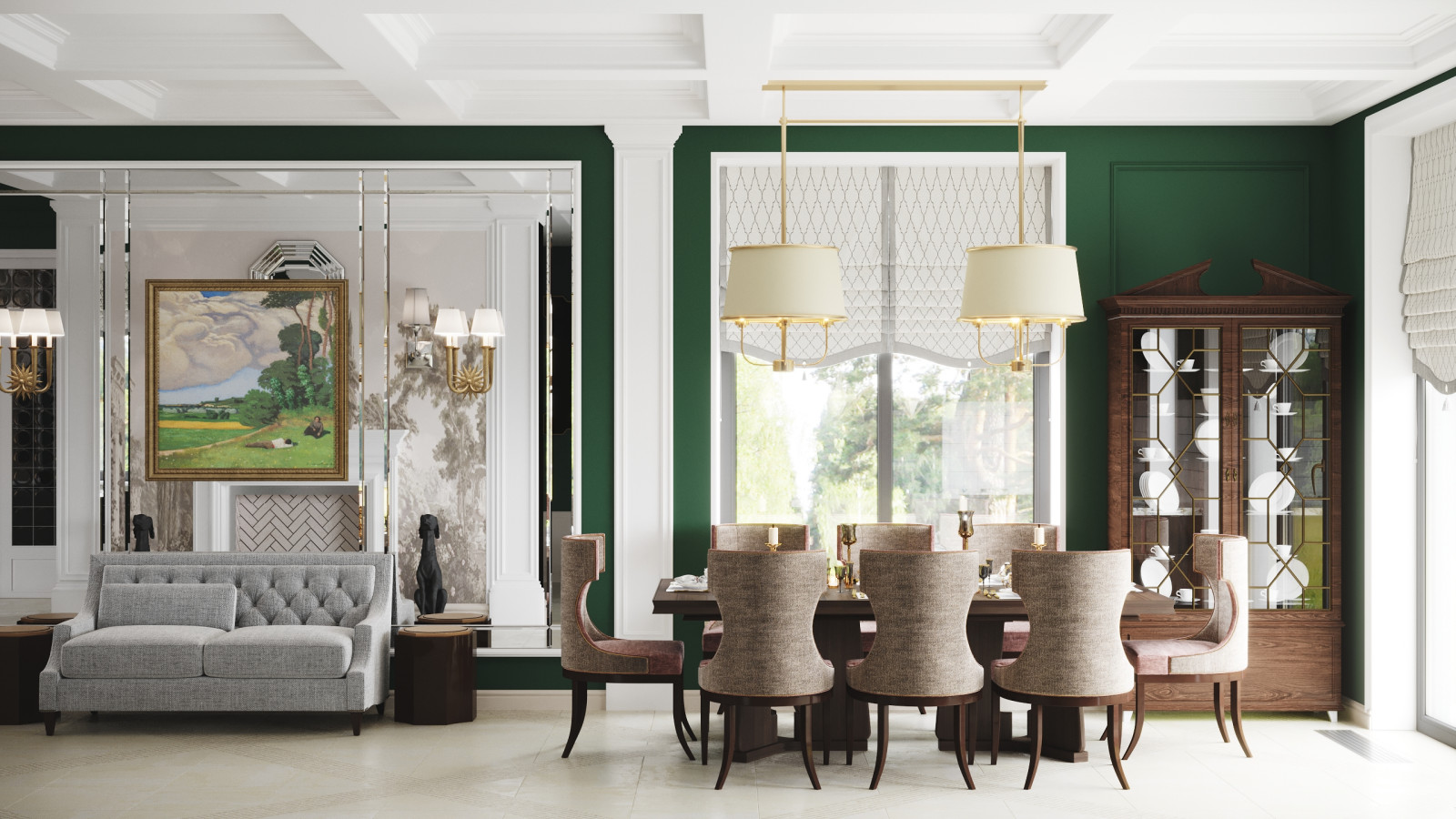 Интерьер загородного дома