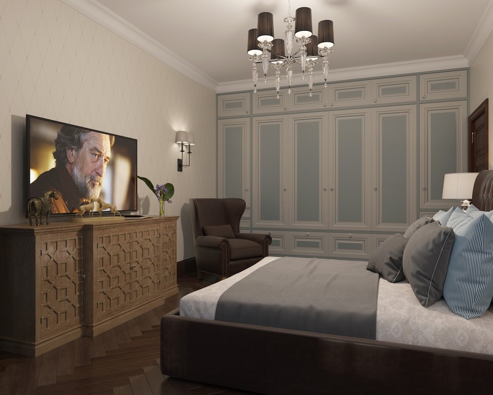 A Project of Interiors at private flat at Moscow (Stalinist House)