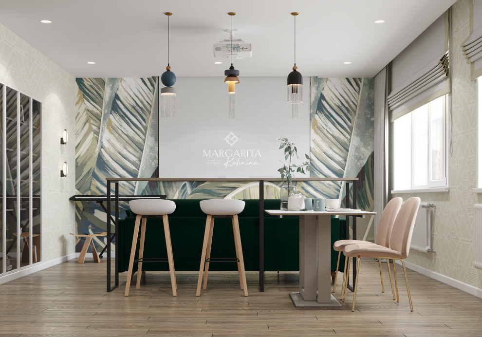 Обложка проекта: Современные тропики 60м2