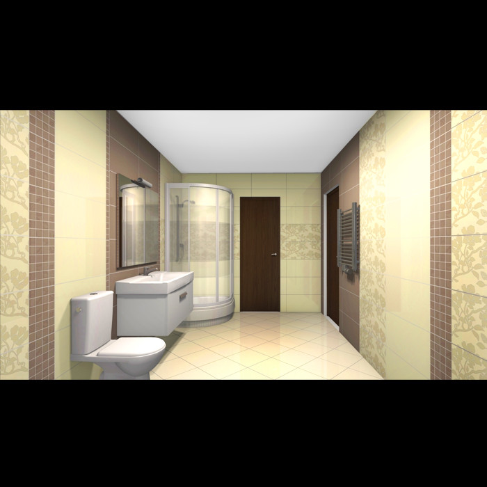 Проекты ванных комнат