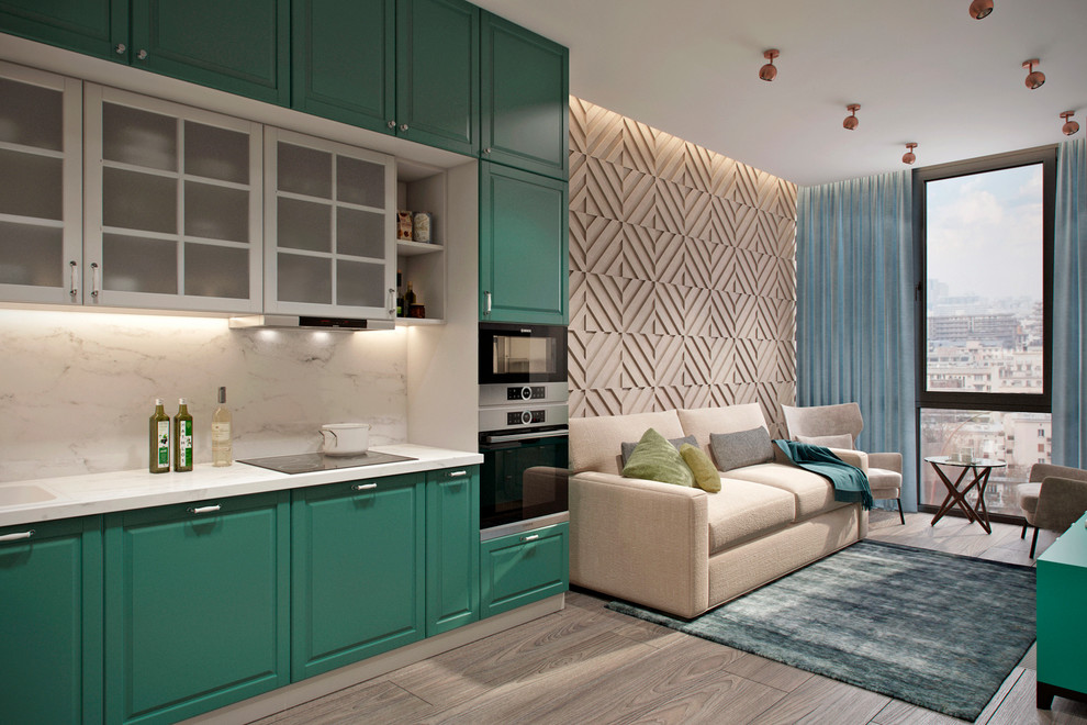 Квартира 80 кв.м. в современном стиле в ЖК «Квартал 38А»