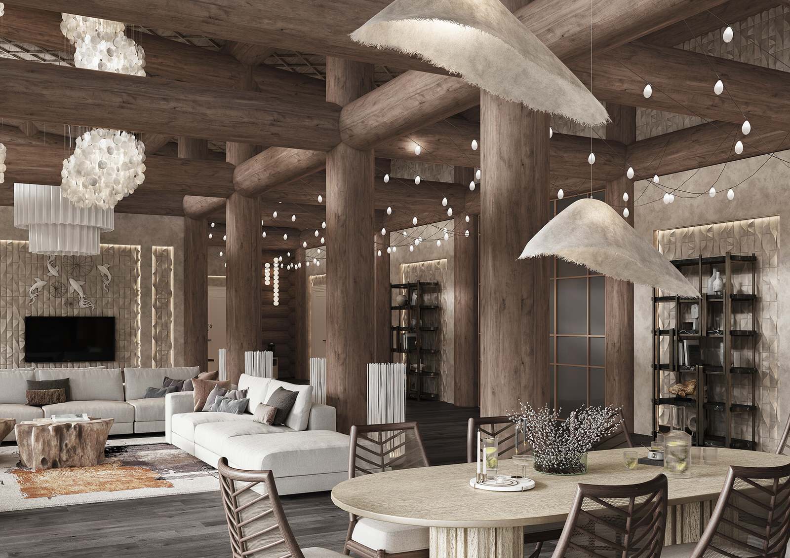 Обложка проекта: Дом отдыха « Балийская изба»