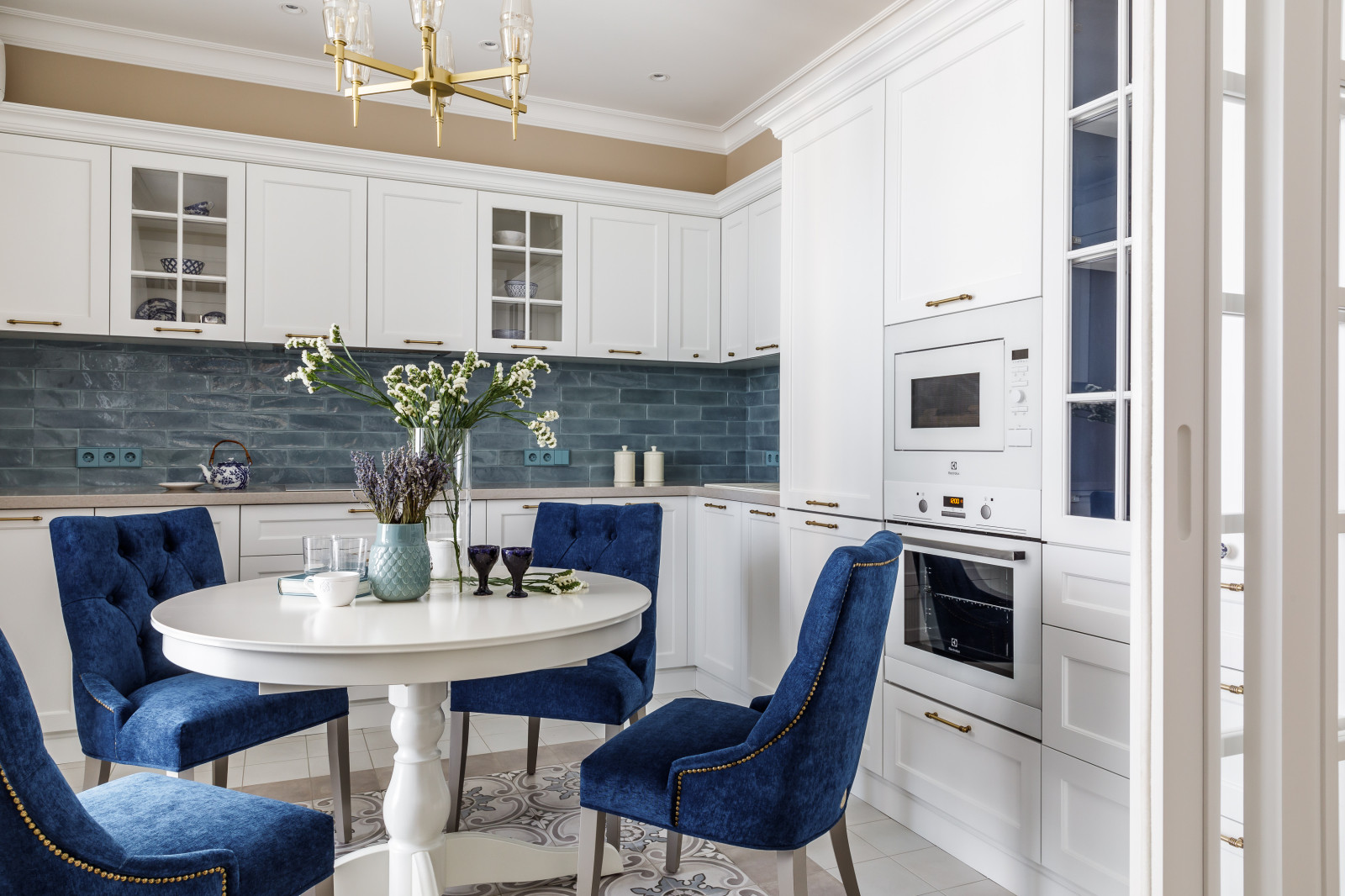 Фото реализованного проекта - Квартира для мамы.