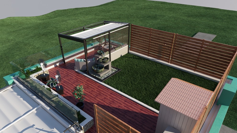 Барбекю на крыше