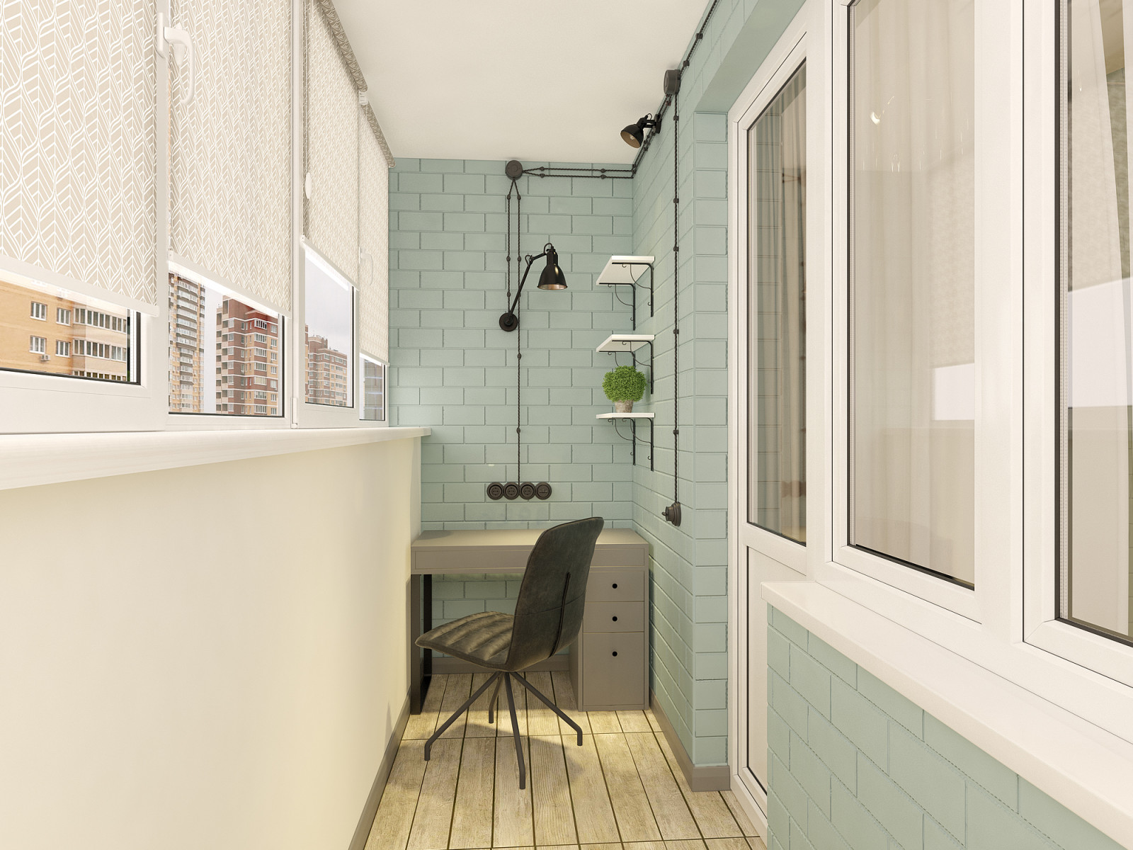 2-х комнатная квартира под аренду (в современном стиле)