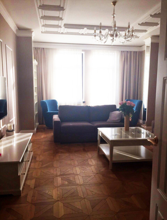 Разработка интерьера гостиной для молодой пары