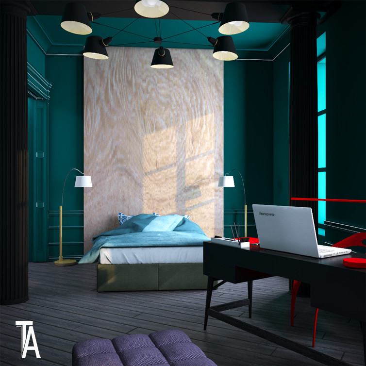 ИНТЕРЬЕР ПЯТИКОМНАТНОЙ КВАРТИРЫ