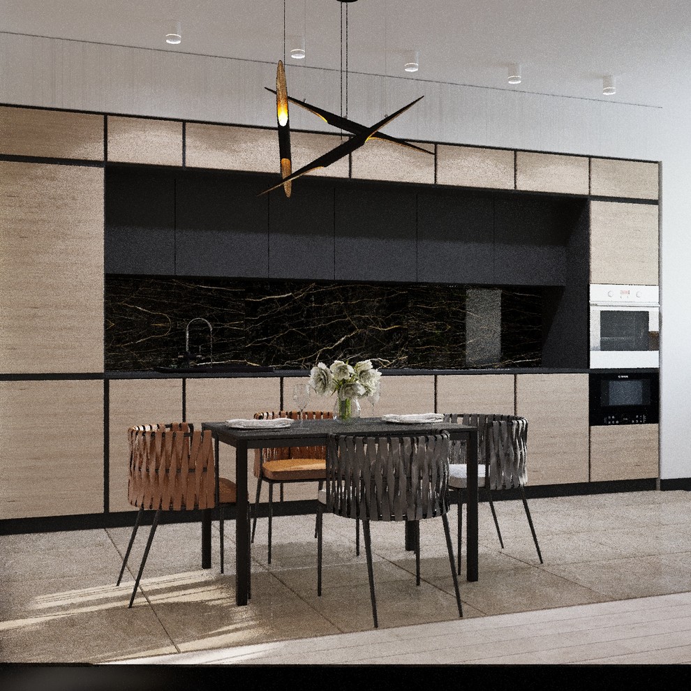 Дизайн интерьера в современном стиле в ЖК "Пять звезд", Воронеж