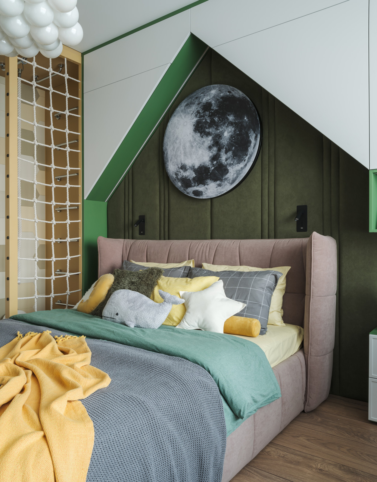 Реализация современной четырехкомнатной квартиры площадью 170 м²