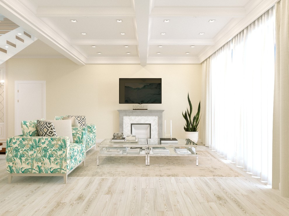 Обложка проекта: Визуализация гостиной для частного дома