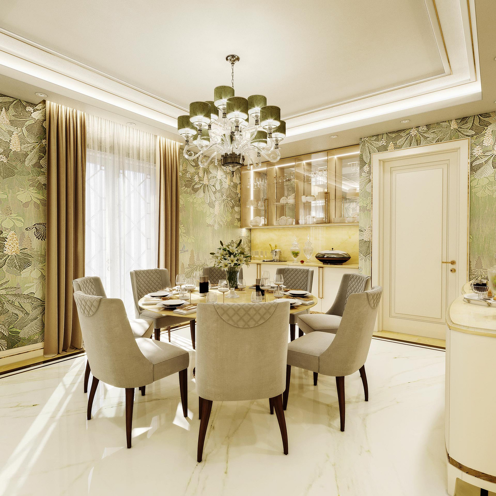 Интерьер - 240м2