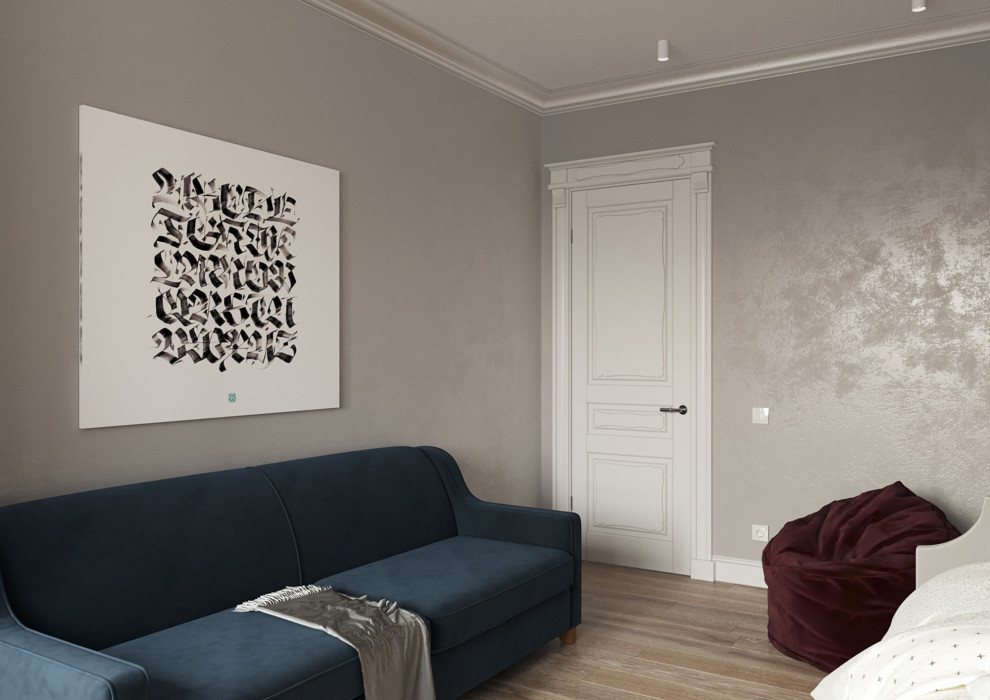 Дизайн-проект квартиры в ЖК Солнечный олимп