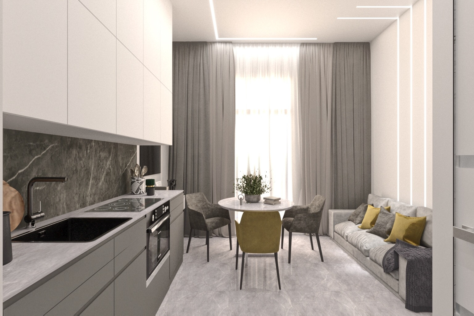 Обложка проекта: Студия 30м2