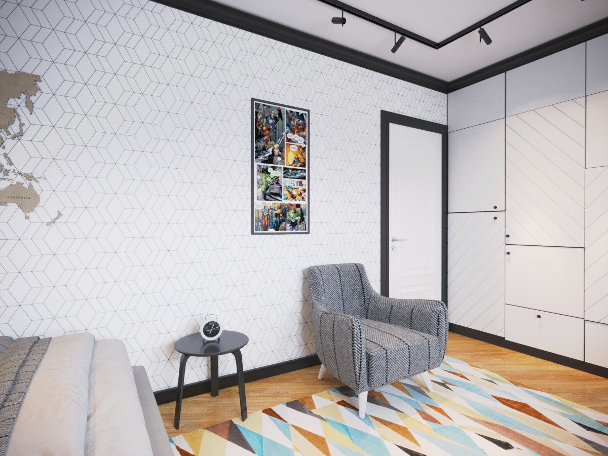 Проект дома в современной классике